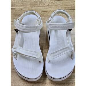 TEVA FLATFORM UNIVERSAL MASH WOMEN SANDALS BRIGHT WHIT US 10 UK 8 EU 41